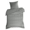 MAKOSATENOVÉ POVLEČENÍ EVA MINGE ELEGANT1C 160X200 CM, 2 KS 70X80 CM ŠEDÉ