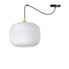 lampa wiszaca sufitowa zyrandol riffle czarny pajak loft do lazienki kuchni bialy szklany walec