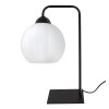 lampa stolowa lampka nocna klosz costa szklany nowoczesny kula ryflowana glamour