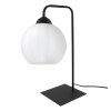 lampa stolowa lampka nocna klosz costa szklany nowoczesny kula ryflowana glamour