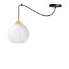 lampa wiszaca sufitowa zyrandol costa czarny pajak loft nad stol i wyspe e27 nowoczesny