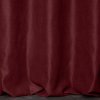 ZÁVĚS NA KROUŽCÍCH ADA 140X250 CM BORDOVÁ