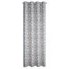 ZÁVĚS NA KROUŽCÍCH ASHLEY 135X250 CM VZOROVANÁ