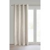 ZÁVĚS NA KROUŽCÍCH NILO 140X250 CM BÉŽOVÁ