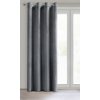 ZATEMŇOVACÍ ZÁVĚS NA KROUŽCÍCH DARLA SADA 2KS 140X250 CM GRAFITOVÁ