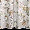 ZÁVĚS NA KROUŽCÍCH NELIA 140X250 CM KVĚTY