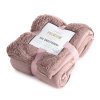 BUKLÉ DEKA TEDY 70X160 CM RŮŽOVÁ