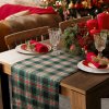 VÁNOČNÍ BĚHOUN NA STŮL AURORA 40X140 CM VZOROVANÝ