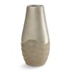 KERAMICKÁ VÁZA SANI 18X10X36 CM BÉŽOVÁ