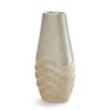 KERAMICKÁ VÁZA SANI 13X7X26 CM BÉŽOVÁ
