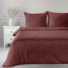 SATÉNOVÉ POVLEČENÍ VERA 200X220 CM, 2 KS 70X80 CM BORDOVÉ