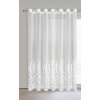 ZÁCLONA NA KROUŽCÍCH TALINA 300X250 CM VZOROVANÁ