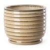 KERAMICKÝ KVĚTINÁČ (FI) 19X15 CM SVĚTLEHNĚDÁ
