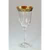 bohemia angela 350ml kieliszek verso gold 6 szt