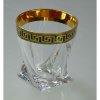 bohemia quadro verso gold szklanka whisky 6 szt