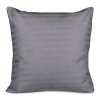 poszewka satyna bawelna cizgili anthracite 40x40