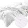 posciel satyna bawelniana cizgili white 220x200 ex
