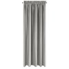 ZATEMŇOVACÍ ZÁVĚS NA PÁSCE AGGIE 140X270 CM ŠEDÁ