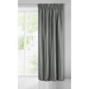 ZATEMŇOVACÍ ZÁVĚS NA PÁSCE AGGIE 140X270 CM ŠEDÁ