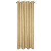 ZATEMŇOVACÍ ZÁVĚS NA KROUŽCÍCH ADA 140X250 CM BÉŽOVÁ
