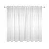 ZÁCLONA NA PÁSCE LUCY 400X150 CM BÍLÁ