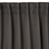 ZATEMŇOVACÍ ZÁVĚS NA PÁSCE MILAN 140X300 CM GRAFITOVÁ