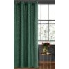 ZÁVĚS NA KROUŽCÍCH PIERRE CARDIN INGA 140X250 CM TMAVĚZELENÁ