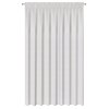 ZÁCLONA NA PÁSCE SIBEL 300X250 CM BÍLÁ