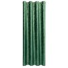 ZATEMŇOVACÍ ZÁVĚS NA KROUŽCÍCH MARSALA 140X250 CM TMAVĚZELENÁ