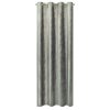 ZATEMŇOVACÍ ZÁVĚS NA KROUŽCÍCH MARSALA 140X250 CM ŠEDÁ