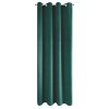 ZATEMŇOVACÍ ZÁVĚS NA KROUŽCÍCH PIERRE 140X250 CM TMAVÁ ZELENÁ