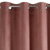 ZATEMŇOVACÍ ZÁVĚS NA KROUŽCÍCH PIERRE 140X250 CM STARORŮŽOVÁ