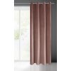 ZATEMŇOVACÍ ZÁVĚS NA KROUŽCÍCH PIERRE 140X250 CM STARORŮŽOVÁ