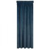 ZATEMŇOVACÍ ZÁVĚS NA PÁSCE VILLA 140X270 CM NÁMOŘNICKÁ MODRÁ