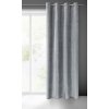 ZÁVĚS NA KROUŽCÍCH LUSSI 140X250 CM ŠEDÁ