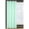 ZÁVĚS NA KROUŽCÍCH ADORE 140X250 CM SVĚTLÁ MENTOLOVÁ