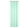 ZÁVĚS NA KROUŽCÍCH ADORE 140X250 CM SVĚTLÁ MENTOLOVÁ