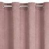ZATEMŇOVACÍ ZÁVĚS NA KROUŽCÍCH ELIZA 140X250 CM PÚDROVĚ RŮŽOVÁ