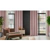 ZATEMŇOVACÍ ZÁVĚS NA KROUŽCÍCH ELIZA 140X250 CM PÚDROVĚ RŮŽOVÁ
