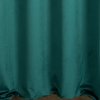 ZATEMŇOVACÍ ZÁVĚS NA KROUŽCÍCH JASPIS 140X250 CM TMAVÁ ZELENÁ