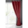 ZATEMŇOVACÍ ZÁVĚS NA KROUŽCÍCH CARMEN 140X270 CM BORDOVÁ