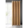 ZATEMŇOVACÍ ZÁVĚS NA KROUŽCÍCH ADELLE 140X250 CM MEDOVÁ