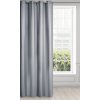 ZATEMŇOVACÍ ZÁVĚS NA KROUŽCÍCH ESSME 140X250 CM ŠEDÁ