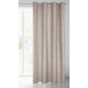 ZATEMŇOVACÍ ZÁVĚS NA KROUŽCÍCH DARCY 140X250 CM BÉŽOVÁ