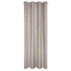 ZATEMŇOVACÍ ZÁVĚS NA KROUŽCÍCH DARCY 140X250 CM BÉŽOVÁ
