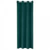 ZATEMŇOVACÍ ZÁVĚS NA KROUŽCÍCH MILO 140X250 CM ZELENÁ