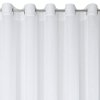 ZÁCLONA NA KROUŽCÍCH VIOLA 400X250 CM BÍLÁ
