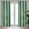ZATEMŇOVACÍ ZÁVĚS NA KROUŽCÍCH MABEL 140X250 CM TMAVĚZELENÁ