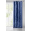 ZATEMŇOVACÍ ZÁVĚS NA KROUŽCÍCH ANISA 140X250 CM NÁMOŘNICKÁ MODRÁ