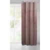 ZATEMŇOVACÍ ZÁVĚS NA KROUŽCÍCH KARINA 2 140X250 CM STARORŮŽOVÁ